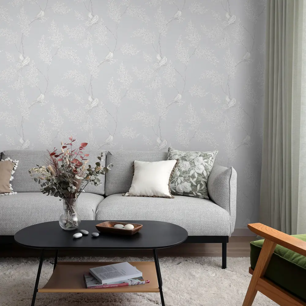 Обои флизелиновые Erismann Visavi серые 1.06 м ЭР61052-03 STLM-2070427 - Вид №5