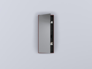SPSTB-CO Simple Tall Box: Зеркальный шкафчик вертикальный с крашенным корпусом - реверсивный cielo Arcadia