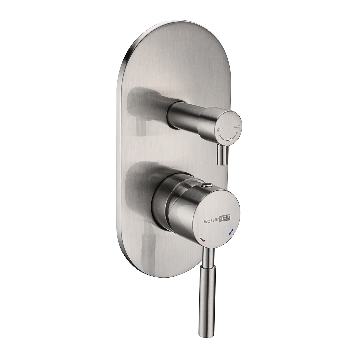 4241 Wern Смеситель для ванны и душа WasserKRAFT Wern 4200  - Вид №3