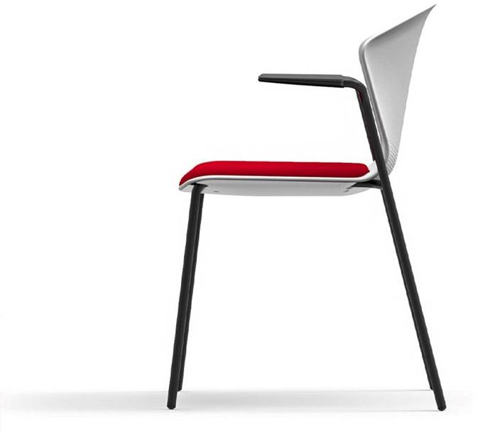 ACTIU Штабелируемый стул Whass sun-id-1469085 - Вид №1