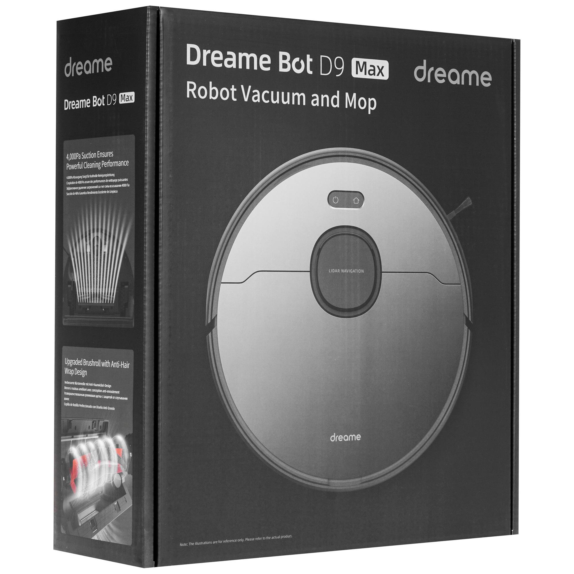 4889431 Робот-пылесос Dreame D9 Max черный STDN-0023123 - Вид №9