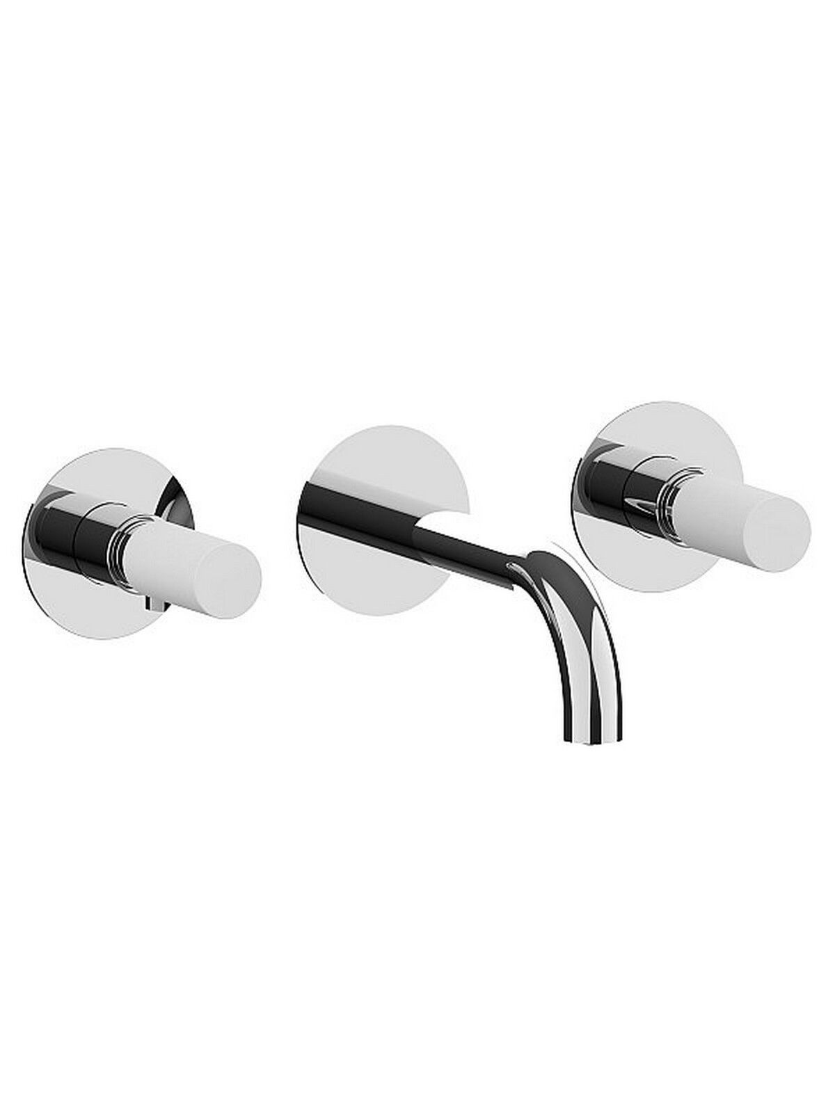 Настенный смеситель для раковины с 3 отверстиями без слива Rubinetterie Frattini Pepe XL ARCH-00037632 - Вид №3