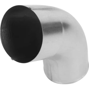 Колено сливное D90 мм оцинкованное