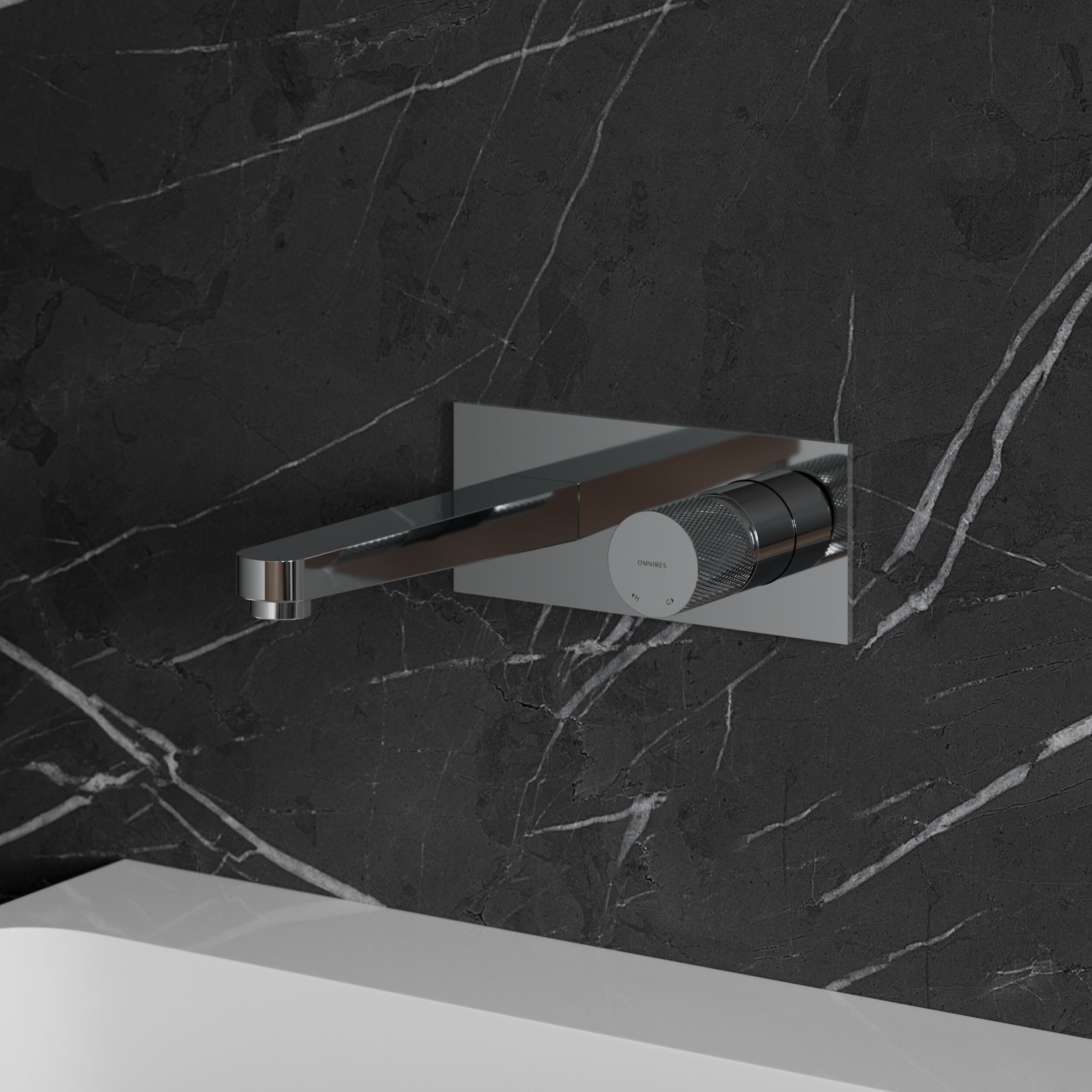 Настенный смеситель для раковины OMNIRES CONTOUR CT8015 ARCH-00063800 - Вид №9