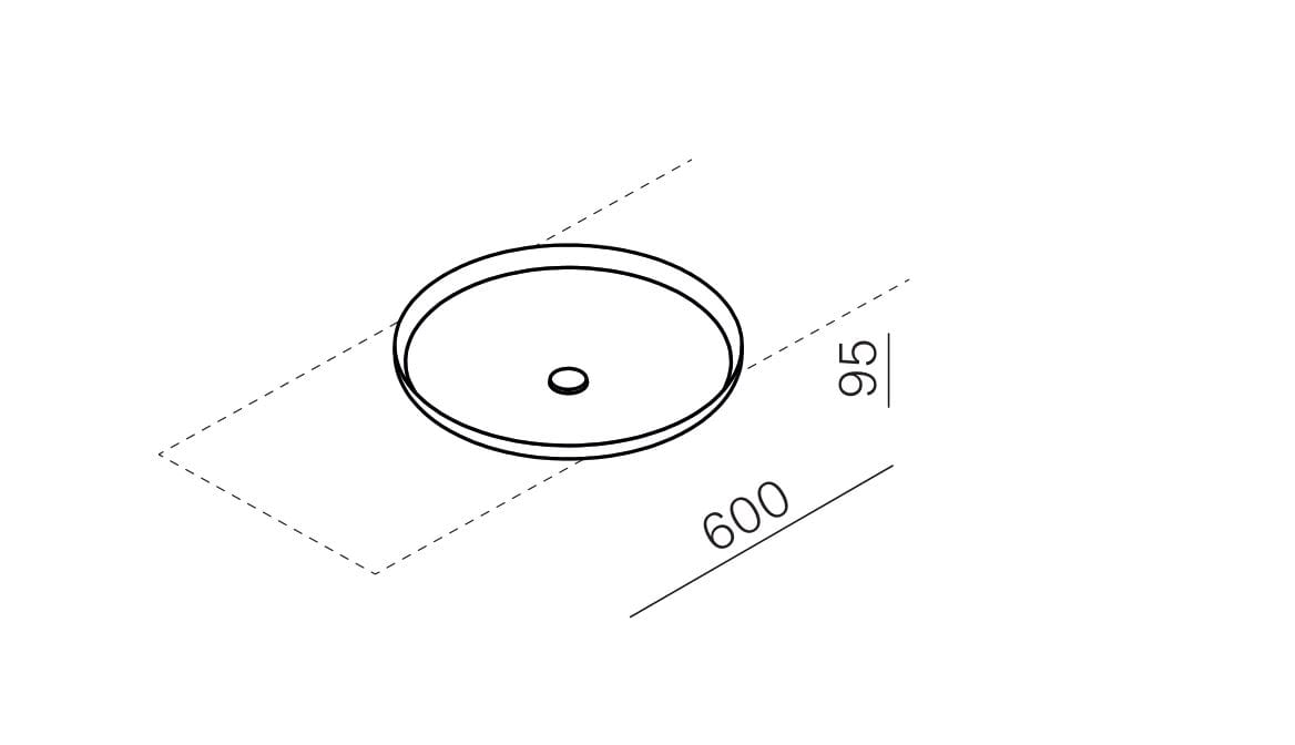 Круглая столешница из нержавеющей стали Agape UFO ARCH-00064612 - Вид №6
