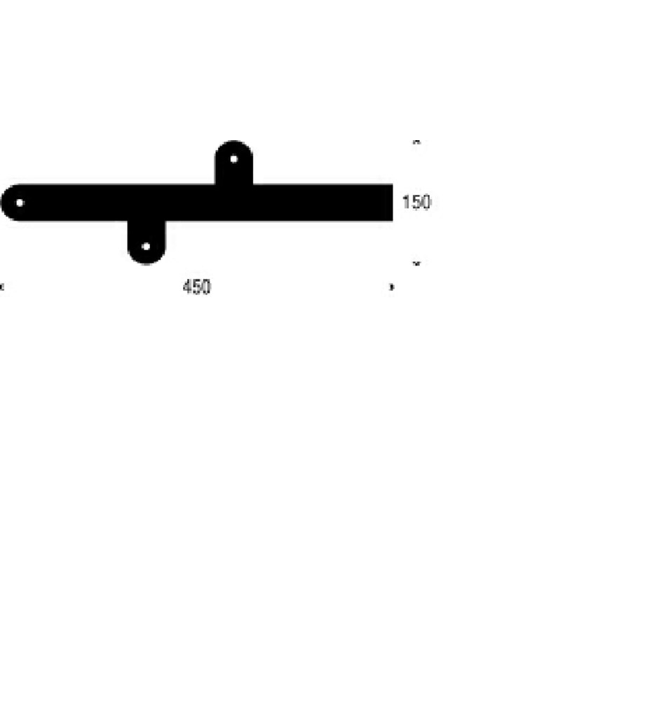 FROST Декоративная тарелка BLOSSOM » черный Алюминий Черный B1000-B  - Вид №2