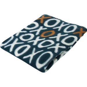 Плед «Равенна» 130х170 см флис цвет черный