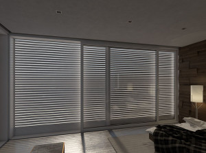 Экструдированный алюминиевый микро-перфорированный роликовый затвор с защитой от взлома