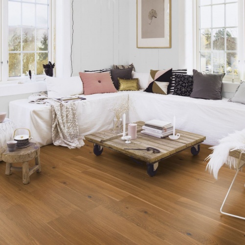 Инженерная доска Boen Finesse Honey Rustic Дуб Рустик с брашью (Текстурированная) 1350х135 мм 2100400033 - Вид №7