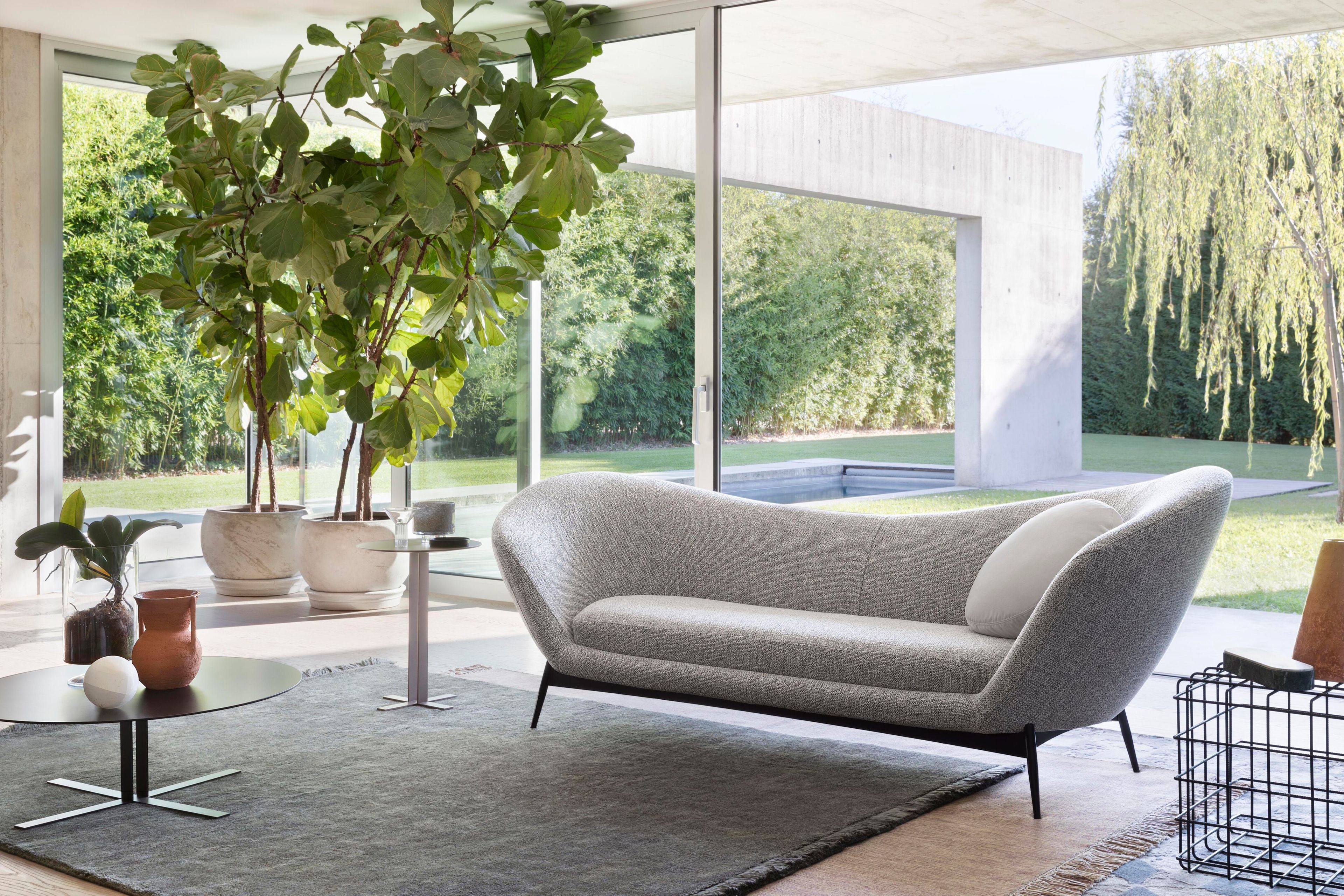 3-местный тканевый диван Saba Italia Oversea ARCH-00071550 - Вид №8