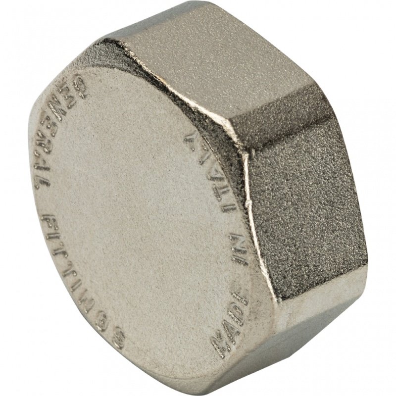Заглушка ВР 1" никель STOUT SFT0027000001 - Вид №1