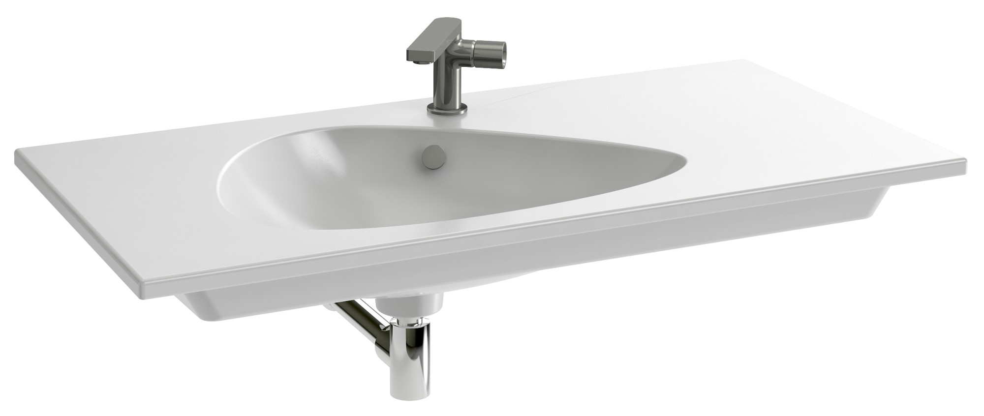 EXAQ112-00 Верхняя часть туалетного столика 101 см JACOB DELAFON NOUVELLE VAGUE