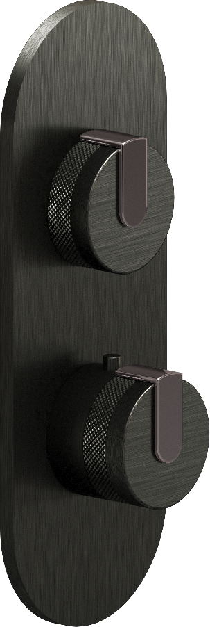 E-8026-R1BOXE0-L1OX-BOX-T Планка M-Series с 2 ручками - Внешняя часть GRAFF MOD+