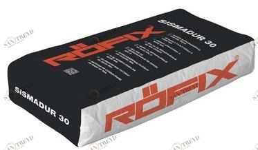 RÖFIX Структурная штукатурка на основе нхл Sismadur 47692