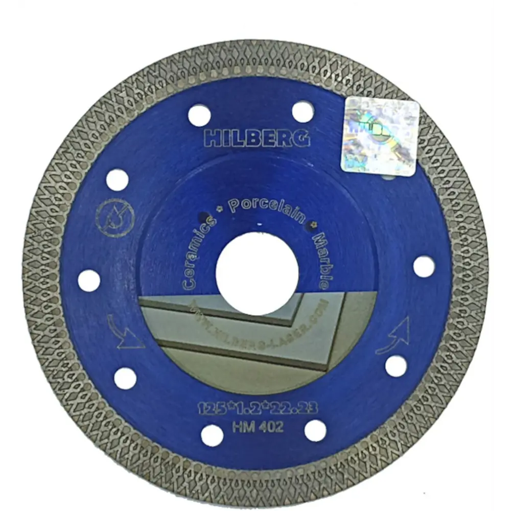 Алмазный диск Hilberg HM402 для точного реза керамогранита 88018441 STLM-1392582