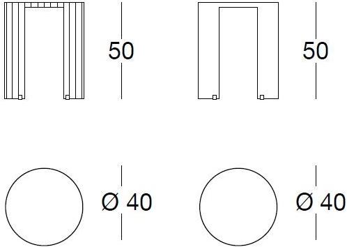 Longhi Высокий мраморный стол Loveluxe 2016 – vanity collection Y 713 - Вид №2