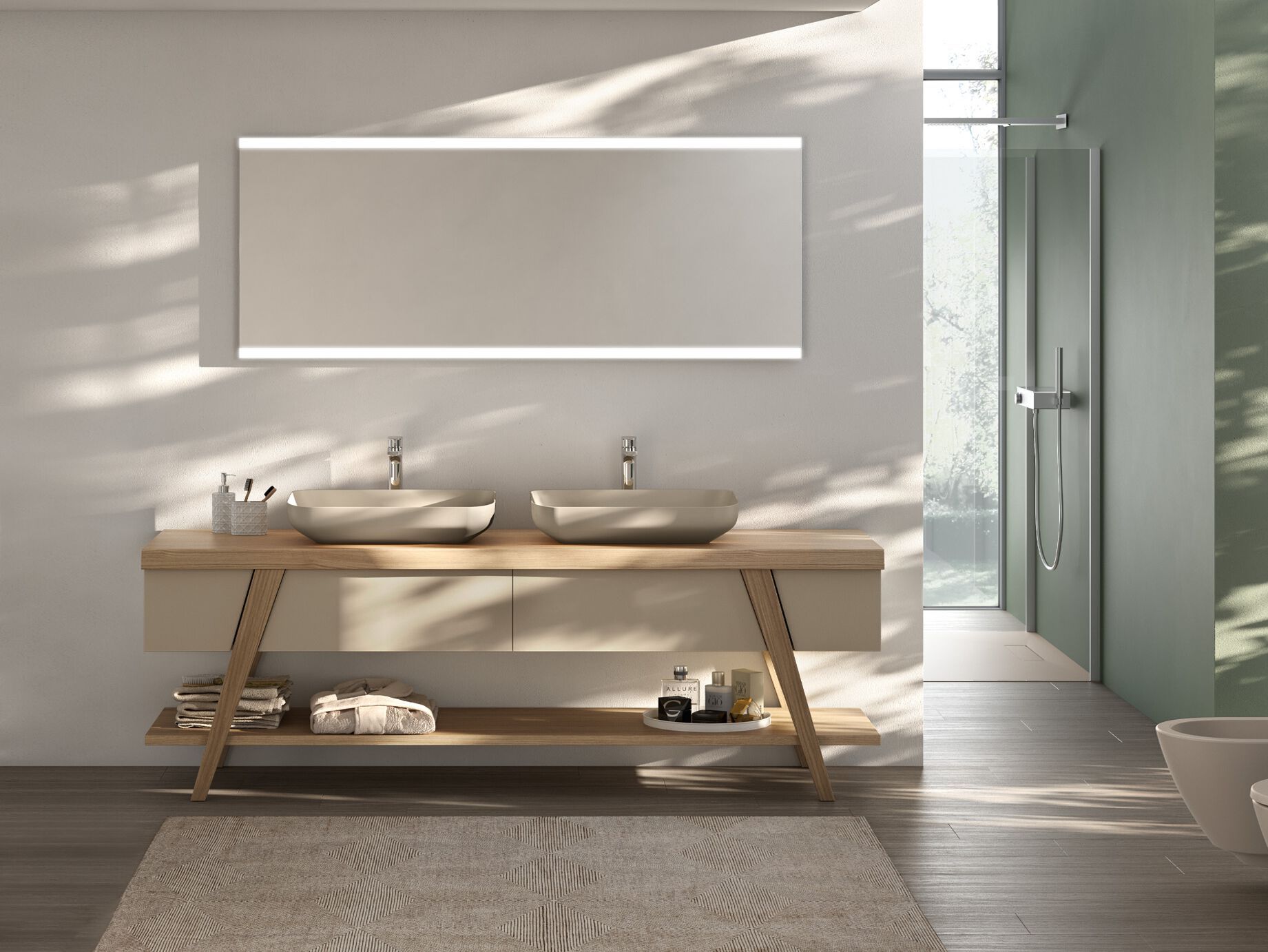 Деревянный напольный умывальник Gruppo Geromin Fratino ARCH-00015369