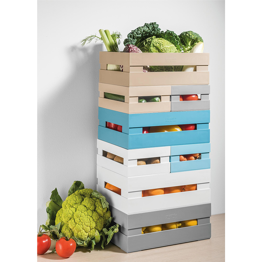 16940011 Ящик для хранения tidy&store, 30,5х22,5х11,5 см, белый Guzzini  - Вид №4