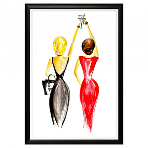 896519748_1818 Арт-постер «Светская хроника» Object Desire