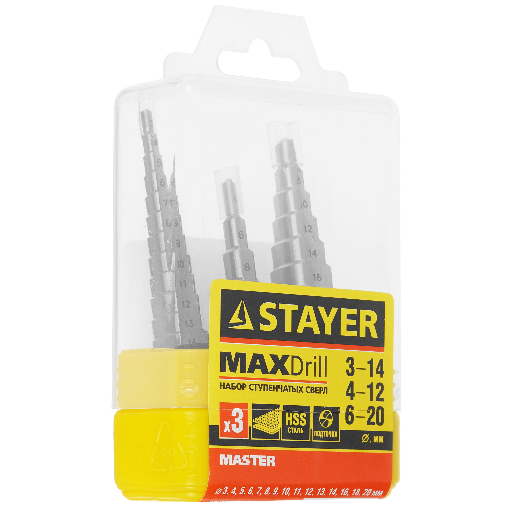 Набор сверл Stayer 29660-3-20-H3 8168130 STDN-0113446 - Вид №4