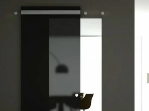 Metalglas Bonomi Раздвижная система для стеклянных и деревянных дверей Indipendent V-8100