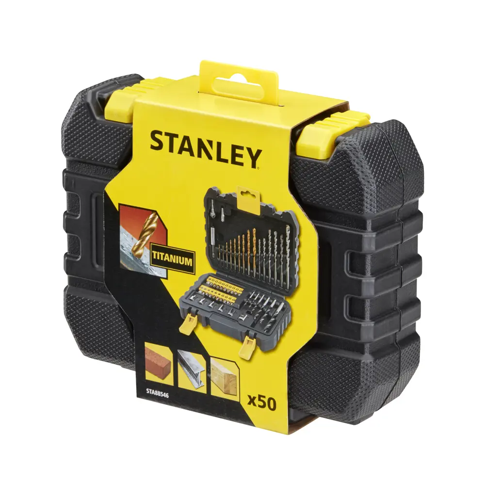 Набор сверл и бит Stanley, 50 шт STLM-2189695 - Вид №3