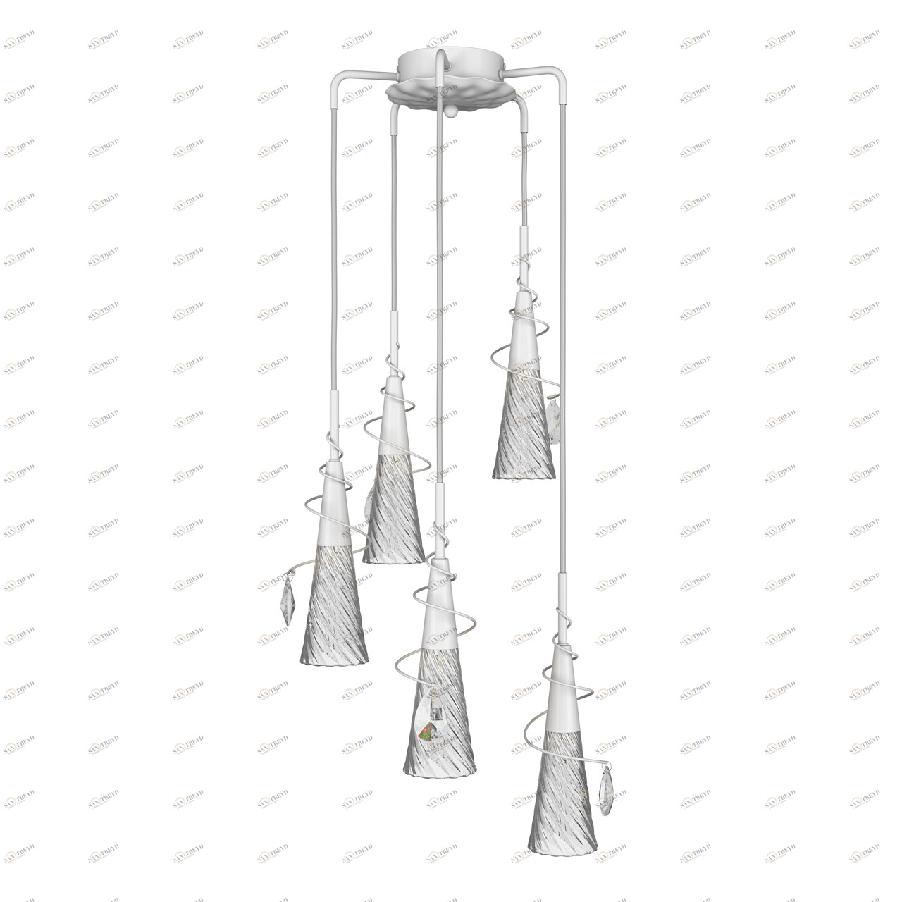 Подвесная люстра Lightstar Aereo 711050 LIGHTSTAR AEREO 057534 Прозрачный 