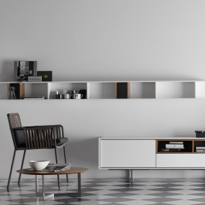 006183 Полка навесная открытая Aura Treku