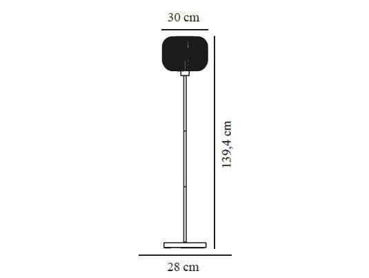 Торшер из металла и стекла Nordlux Milford ARCH-00148836 - Вид №4