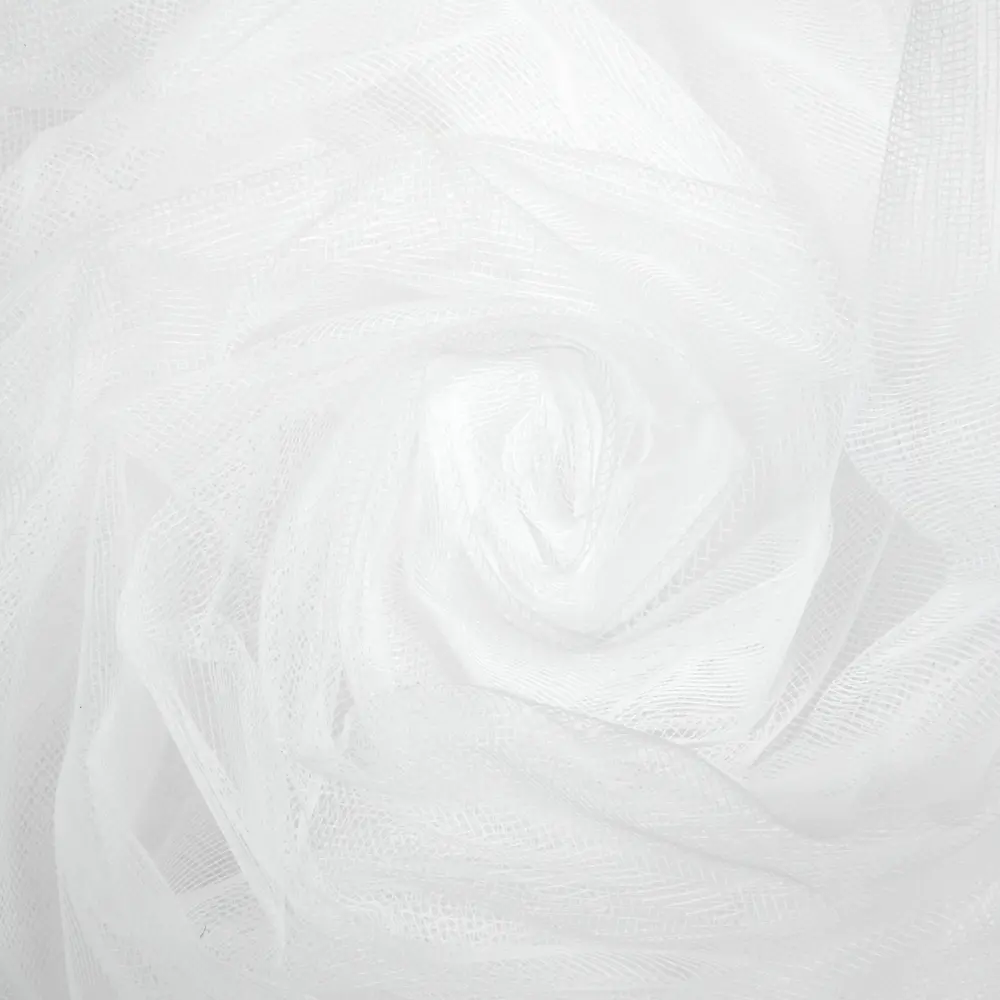 Тюль на ленте Kare, 250x260 см, однотон, цвет белый AMORE MIO STLM-2030988 - Вид №1