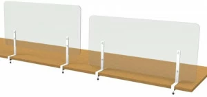 Steelbox by Metalway Скамья pmma parafiato барьер с зажимами Zen protect