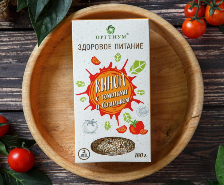 5342 Киноа с томатами и базиликом Вкусляндия  - Вид №2