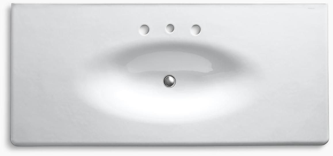 K-3053-8-7 Накладная раковина на столешницу  прямоугольная Kohler  - Вид №2