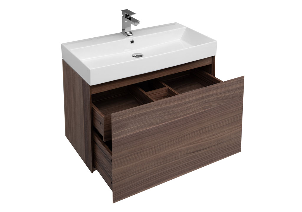 Мебель для ванной Aquanet Нью-Йорк 85 орех 00211661 - Вид №3