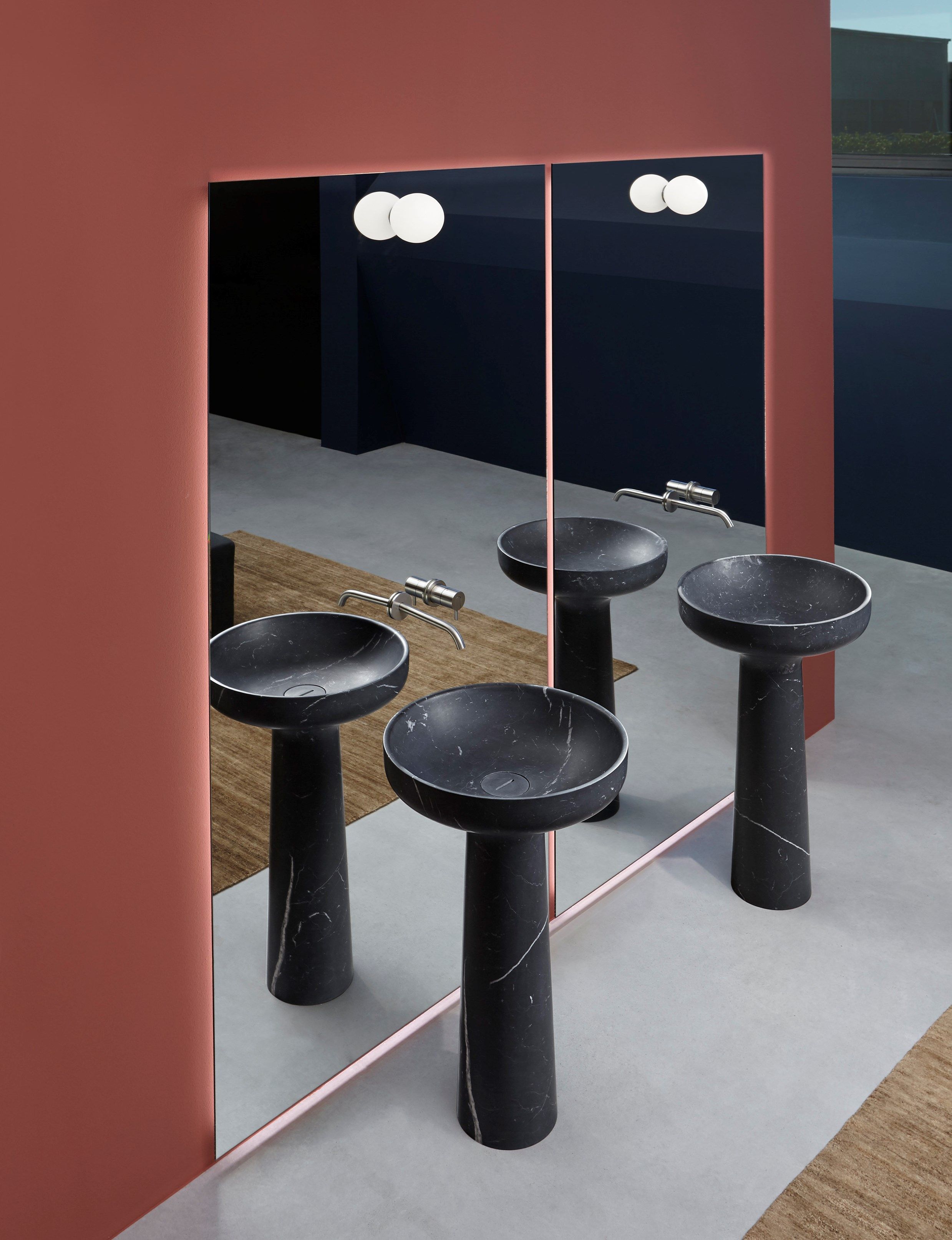 Настенное зеркало с полкой для ванной комнаты Antoniolupi NEUTROKIT ARCH-00061273 - Вид №3