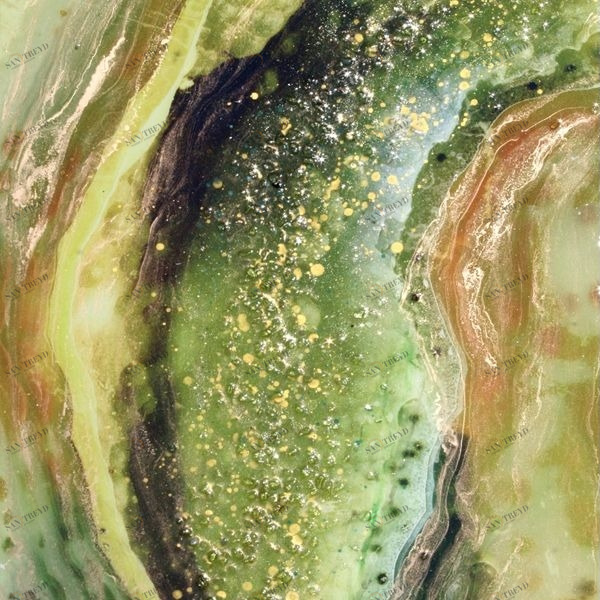 Арт-панель на холсте Alex Turco Minerals Space Agate SPACEAGATE