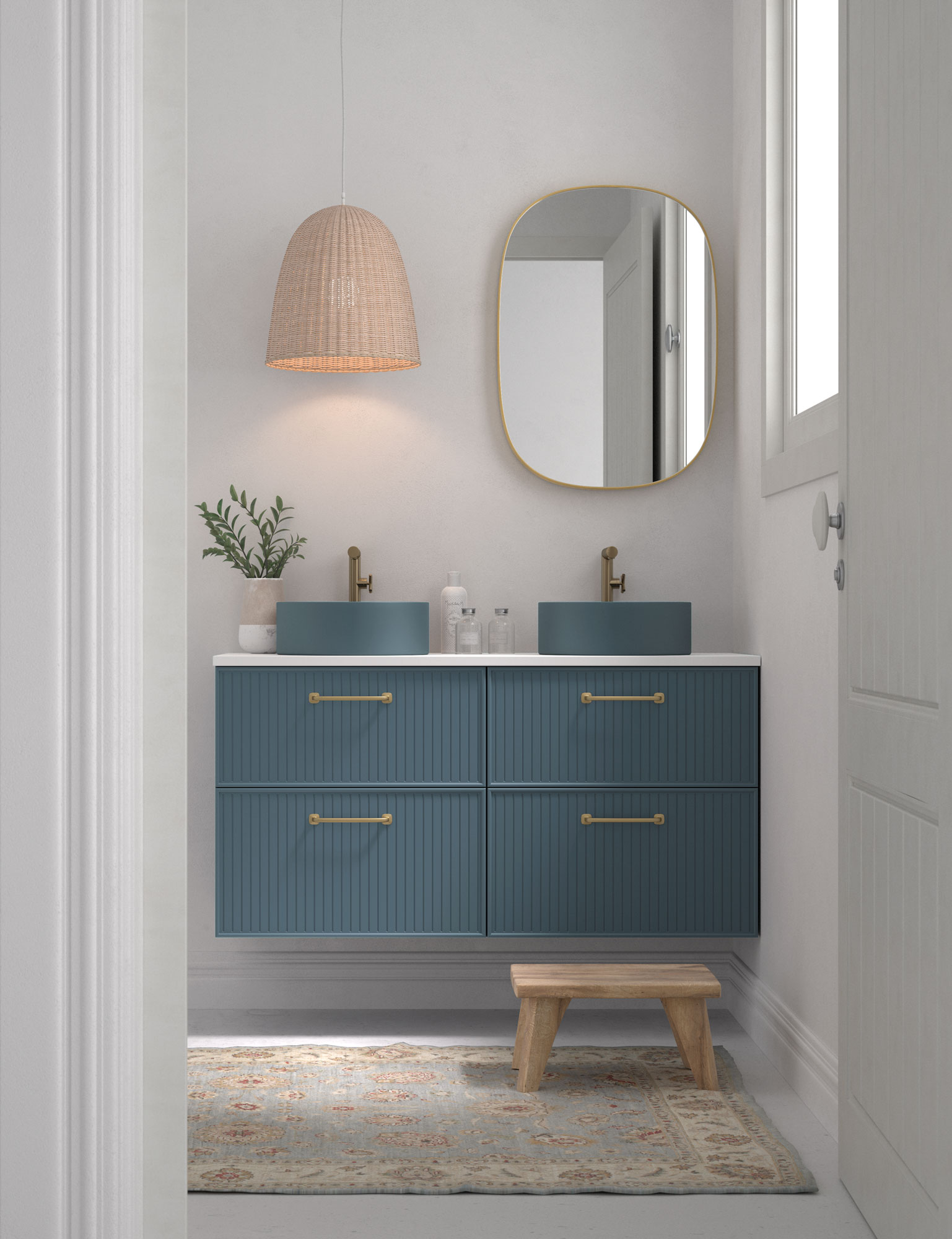 Комплекты мебели для ваннойBLANCA Collection Avila Dos AVST02 - Вид №1