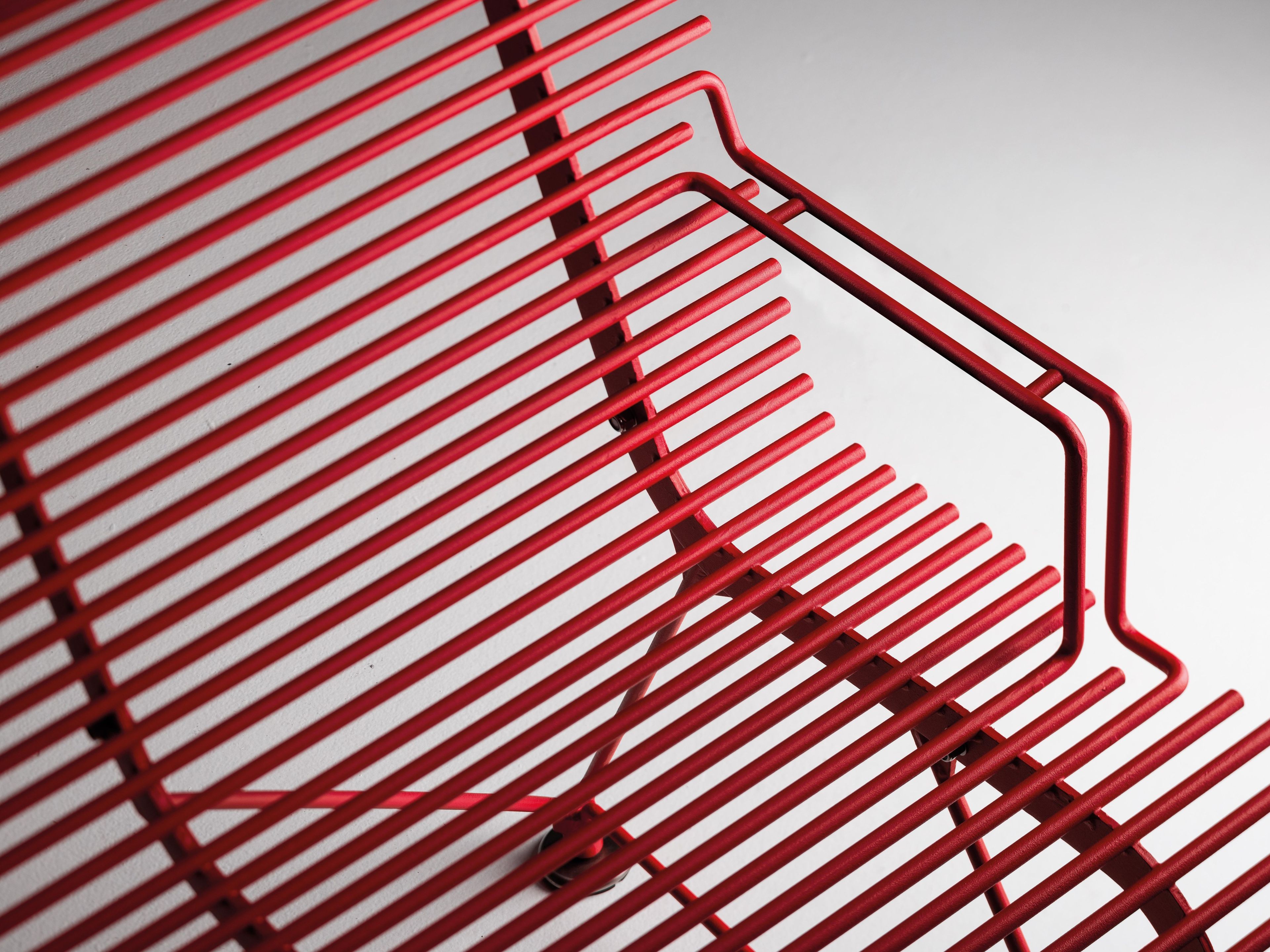 Стальная скамья со спинкой с подлокотниками Metalco Libre ARCH-00059022 - Вид №1