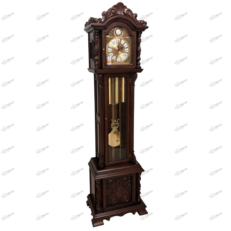 Часы напольные коричневые "Темный орех" Sars SARS ДИЗАЙНЕРСКИЕ 00-3967444 Коричневый 