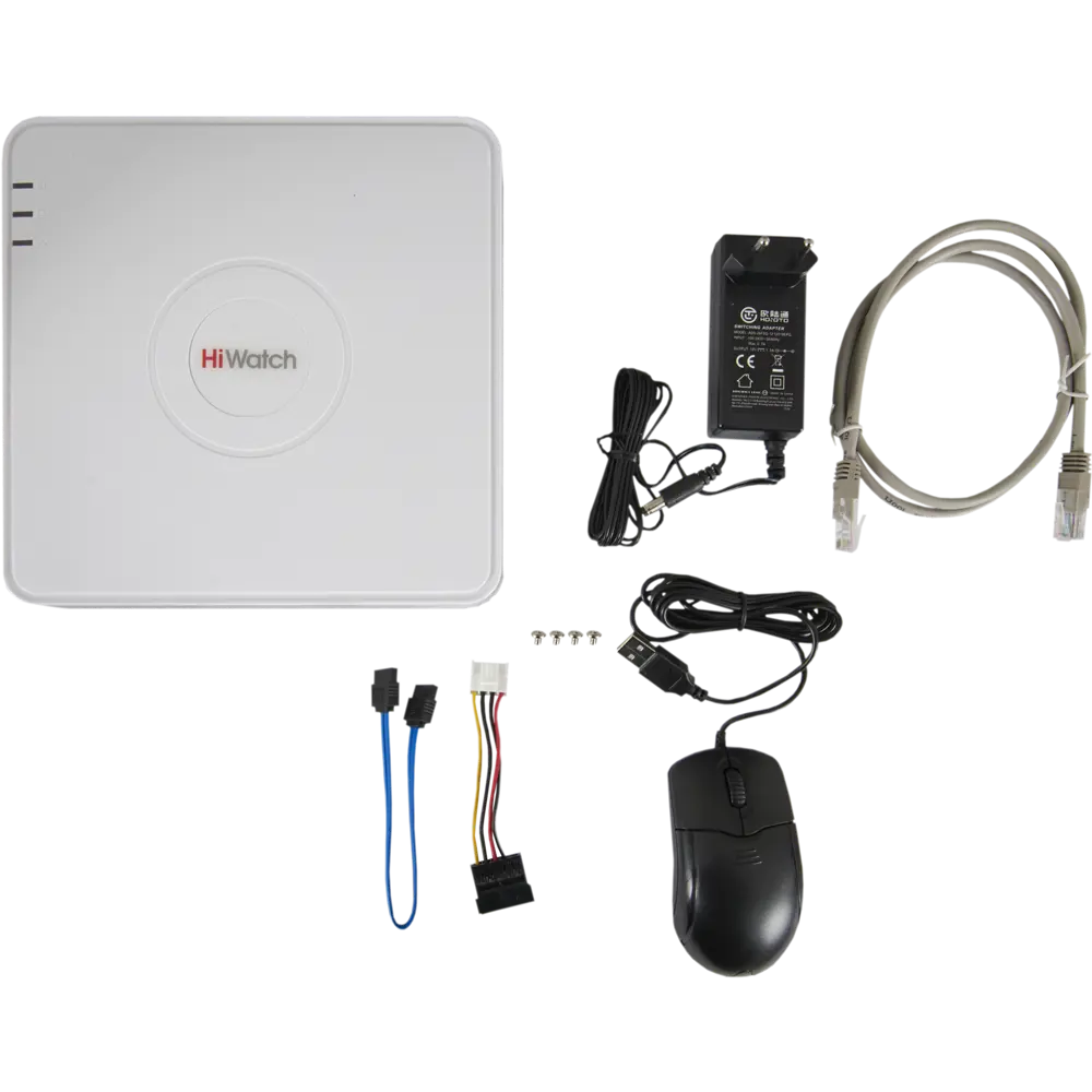 Комплект регистратор для видеонаблюдения HiWatch DS-N204(B) 82417667 STLM-2173646  - Вид №4