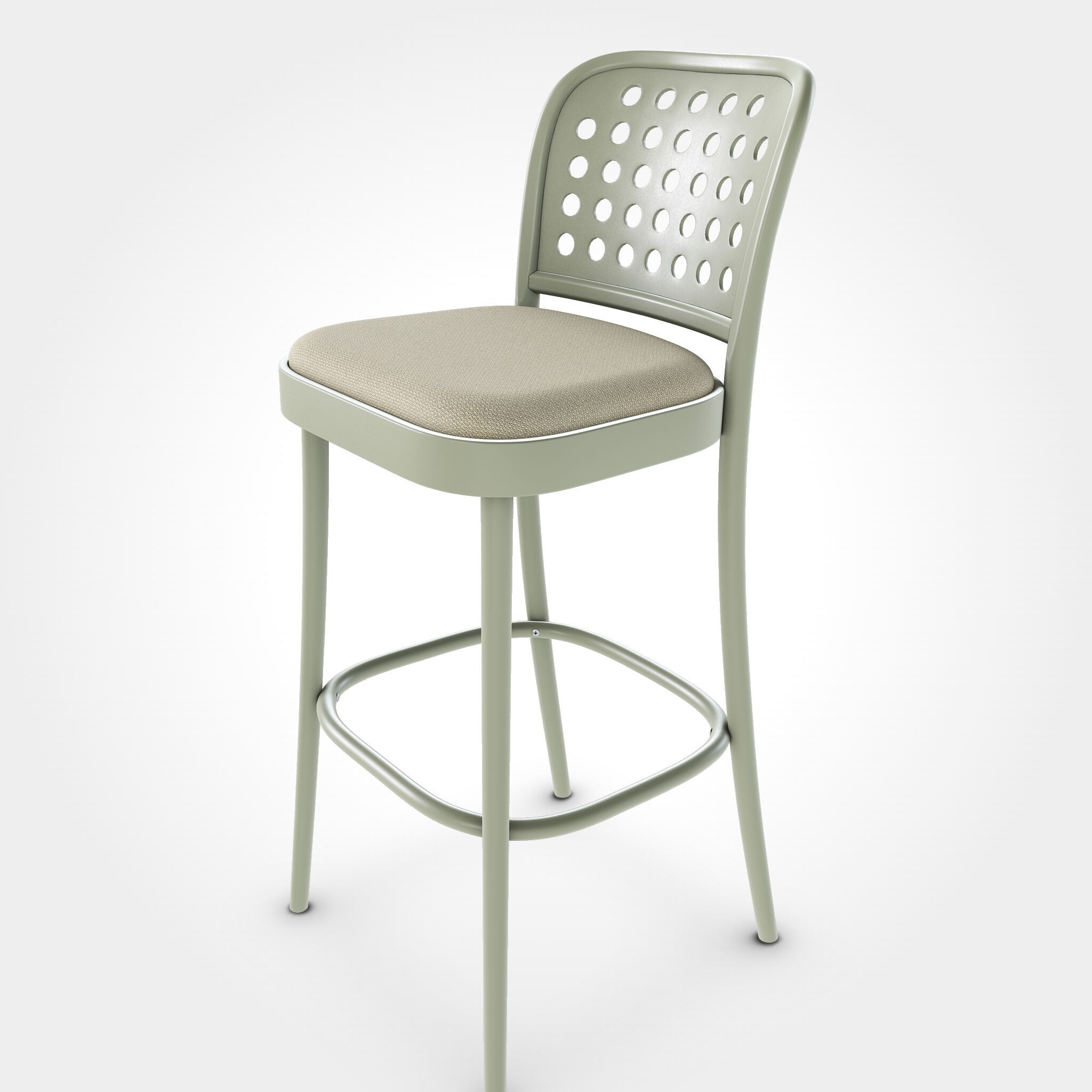 Деревянный стул с мягким сиденьем TON 822 ARCH-00099921 - Вид №1