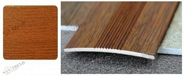 Профиль стыкоперекрывающий ПС 03.900.092 вишня ЛУКА 2541242