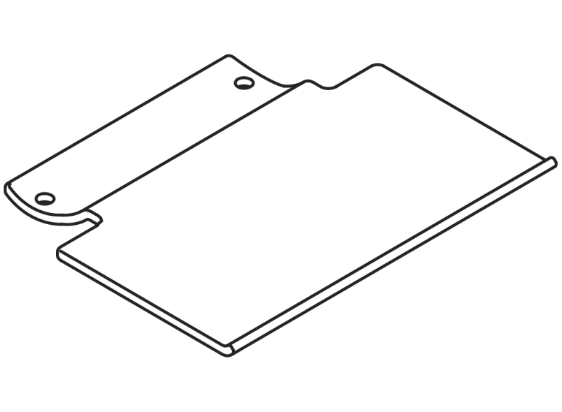 802.50.01360 Полка для комплекта обновления HEWI Stützen  - Вид №2