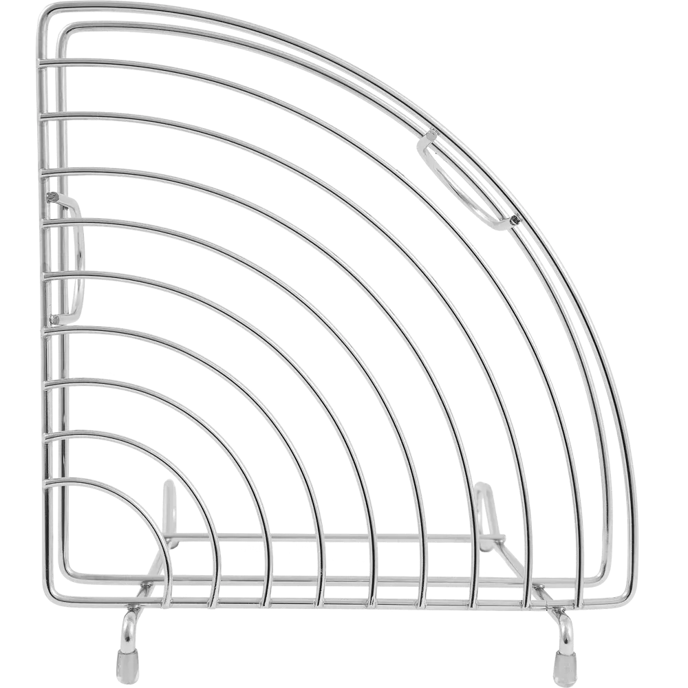 Полка угловая малая Delinia 20.5x20.5x25 см сталь цвет хром STLM-2018374 - Вид №4