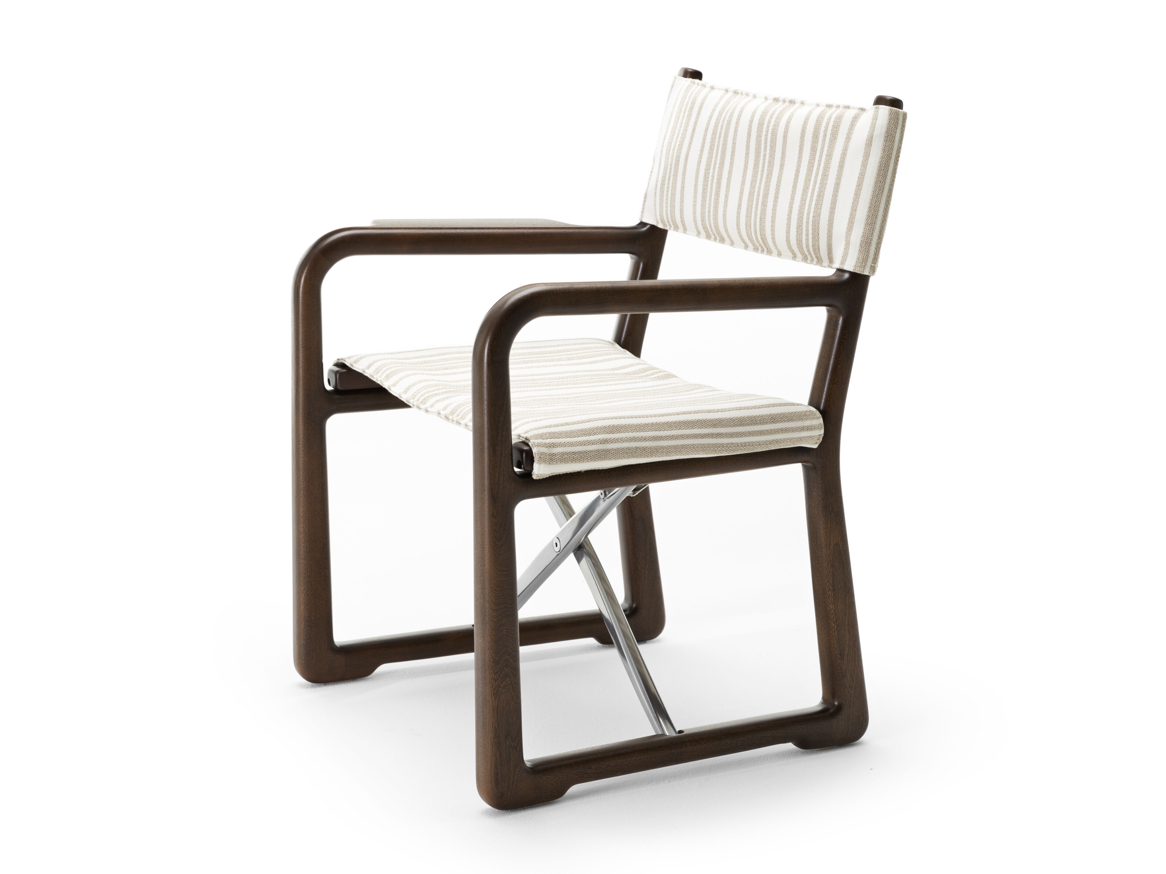 Складной стул директора из красного дерева и ткани Exteta Loro Piana Interiors, Стулья Delight от Exteta ARCH-00018679