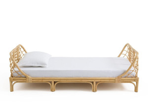 Плетеная односпальная кровать