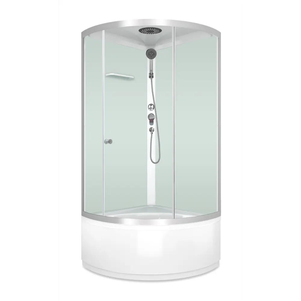 DOMANI-SPA Simple — угловая душевая кабина с гидромассажем 90×90 см 87210060 STLM-0984821