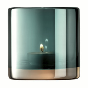 G1662-08-142 Подсвечник signature, epoque, 8,5 см, зеленый LSA International