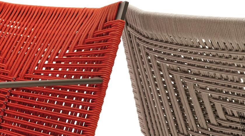 MDF Italia Кресло для садовых санок на веревке с подлокотниками Neil sun-id-1472930 - Вид №8