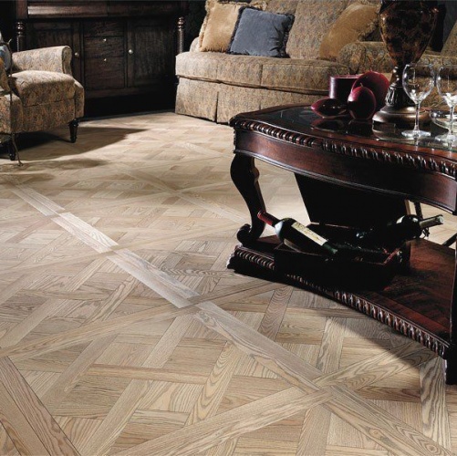 Модульный паркет Coswick Версаль Верона Ясень Селект (Гладкая) 635х635 мм 12141753 - Вид №2